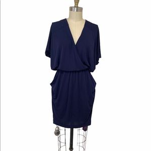 0391 Rachel Roy.  Royal blue mini dress